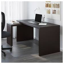 Malm Desk With Pull Out Panel Black Brown 59 1 2x25 5 8 Ikea Ikea Malm Desk Ikea Malm Home Office Design