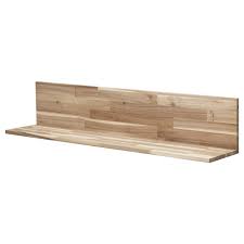 Skogsta Wall Shelf Acacia Ikea In 2020 Wall Shelves Ikea Floating Shelves Ikea Finds