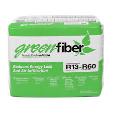 greenfiber low dust cellulose blown in insulation 19 lbs