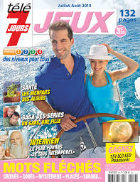 Tele 7 Jours Jeux Juillet Aout 2018 Sudoku Mots Fleches Juillet Aout