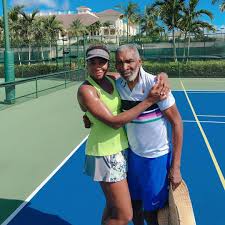 While her sister serena was forced. Venus Williams Shares Photo With Her And Serena S Dad People Com