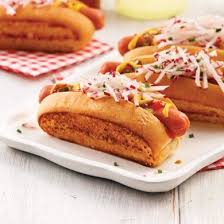 Soirs De Match 20 Recettes Totalement Festives Pratico Pratiques Recipe Mini Hot Dogs Hot Dogs Cuisine