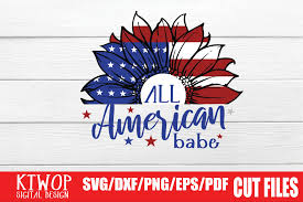 Remember, we include assembly videos for all of our free svg files, you'll find them on the product page just below. All American Babe Graphic By Ktwop Creative Fabrica