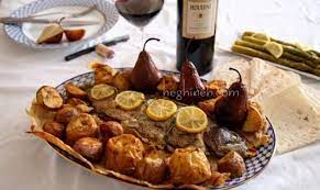 Ready in less than an hour, though, it's quick enough for weeknights. Armenian Easter Dish Lavash Baked Fish Heghineh Com