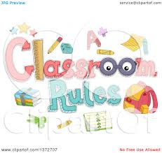 Check spelling or type a new query. Clipart Of A Classroom Rules Design With Accessories Royalty Free Vector Illustration By Bnp Design Studio 1372707