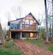 One complete log cabin/bunkie kit; Design Materials Build Linwood Homes