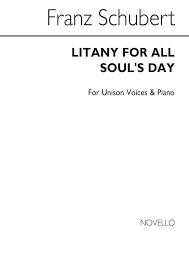 It has a sweet voice. Franz Schubert Litany English German Piano Voice Musicroom Com
