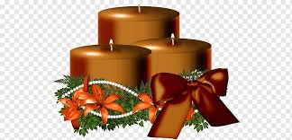 Light Christmas Candle Cartoon Brown Christmas Candles Bow Image File Formats Decor Candle Png Pngwing
