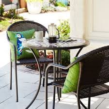 Bistro Patio Furniture At Lowes Com Bistro Furniture Lowescom Patio Bistro F Bist In 2020 Patio Furniture Table Wrought Iron Patio Furniture Wicker Patio Chairs