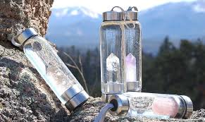 Glacce Bottles Crystal Elixir Reusable Water Bottles Infused Water Bottle Water Bottle