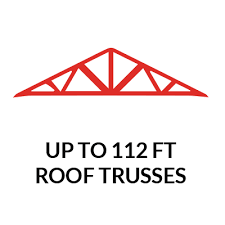 You could probably span 40' with steel bar joists. Structural Truss Systems Roof Trusses Floor Trusses Trusses Engineered Roof Wood Trusses