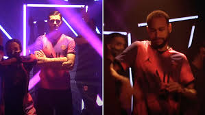 Inside the first is inserted the fourth jersey of the french the design and the colors are the elements that strike the most. Psg Present New Shirt With Video Showing Neymar S Dance Moves International Football