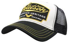 Livraison rapide et le suivi facile de vos commandes. Trucker Stetson Schwarz Weiss Trucker Cap American Vintage Black Von Stetson Headict