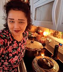 Miserable wet and cold Sunday afternoon Mokos playing PlayStation Nanny  getting her knit