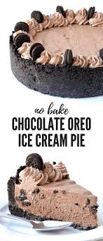 Schokoladenoreoeistorte Schokoladenoreoeistorte Chocolatedesserts Backenlebensmitt Back Homemade Chocolate Ice Cream Homemade Chocolate Chocolate Desserts