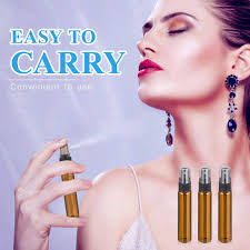 10Pcs Mini Glass Spray Bottles 10ml Amber Fine Mist Spray Bottles Perfume  Mouthwash Cosmetics forCleaning, Travel, Essential Oils