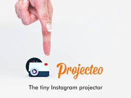 Projecteo The Tiny Instagram Projector By Benjamin Redford Via Kickstarter Tiny Instagram Tiny Projectors Projector