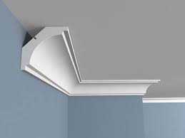 Mit dem adefix kleber wir die zierleiste an die wand und decke geklebt und somit ein fließender übergang von wand zur decke geschaffen. Deckenleisten Styropor Und Aus Kunststoff Weiss Stuck Modern