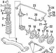 1989-1994 Nissan Upper Mount 55321-51E00 | Parts for Nissans