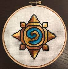 Check spelling or type a new query. Hearthstone Emblem Cross Stitch Pattern By Lostwoodsembroidery On Etsy Https Www Etsy Com Listing 61397686 Stitch Patterns Cross Stitch Patterns Cross Stitch
