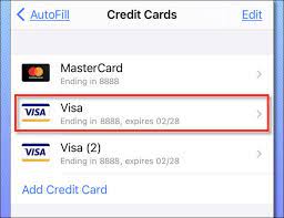 Sometimes, even if you're late just once, it could mean an early end to your low introductory rate. How To View Saved Credit Card Numbers In Safari On Iphone And Ipad