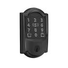 Encode Plus Electronic Smart lock Wifi Deadbolt Camelot Black Matte with Apple Hom... Schlage