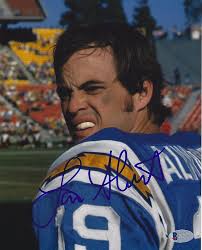 Lance Alworth Autographed Signed San Diego Chargers 8X10 Photo With Beckett  COA