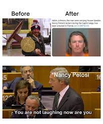Podium Guy Arrested Meme Ft Nancy Pelosi