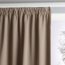 Voda Double Sided Single Blackout Curtain With Gathered Header Blackout Curtains Curtains Cool Curtains