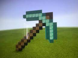 But where are these shiny blue diamonds, and what can you do with them once you have them? Diamond Pickaxe Build Minecraft Amino