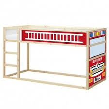 Habt Ihr Auch Kleine Feuerwehrfans Zu Hasue Dann Haben Wir Jetzt Genau Das Richtige Fur Euch Ein Feuerwehrbett Diese Folien Sin Ikea Kura Feuerwehrbett Ikea