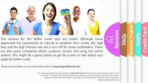 Potential credit limit increase after just 6 months. Your Reflex Card Home Facebook