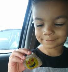 Found this one at bay front park tonight. Will give clues when we re-hide.  💖