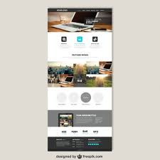 Today, the website of a company has usurped the fr. Business Website Template Free Vectors Ui Download