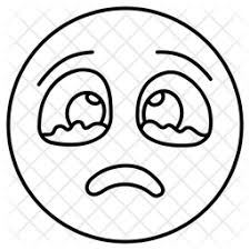 This pleading emoji has furrowed eyebrows, a small frown, and large, puppy dog eyes, as if begging or. Free Pleading Emoji Emoji Icon Of Line Style Available In Svg Png Eps Ai Icon Fonts