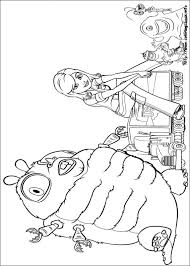 Monsters Vs Aliens Coloring Picture Monsters Vs Aliens Coloring Pictures Coloring Pages