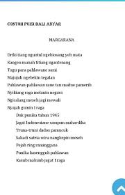 Buatin Puisi Bali Anyar Tema Bulan Bahasa Bali Dong Brainly Co Id