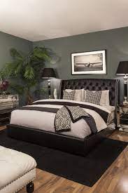 Bedroom Iconic This Clean Lined Decidedly Masculine Look Combines A Black And White Leather Green And White Bedroom Sage Green Bedroom White Bedroom Decor