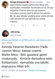 Şurası çok açık ki uğur dündar, eşi yasemin baradan dündar'ın namus ve ailesine bağlılığından zerre kadar şüphe. Yasemin Baradan Uludag Sozluk