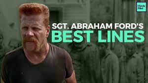 After losing his family, abraham lost part of himself. Sgt Abraham Ford S Best Lines Youtube