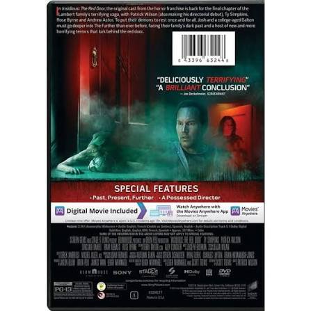 Sony, DVD + Digital Copy, Insidious The Red Door, PG-13 Horror - Walmart.com