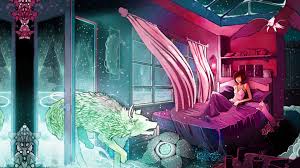 Papeis De Parede Quarto Cortinas Cama Menina Lobo Vento Desenho De Arte 3840x2160 Uhd 4k Imagem Enjoy and share your favorite beautiful hd wallpapers and background images. papeis de parede quarto cortinas cama