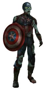 Howard the duck makes an appearance (hopefully with a bigger role) and now the collector has been infused with cybernetics! Marvel S What If Zombie Captain America Png By Metropolis Hero1125 On Deviantart