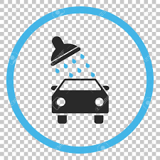 Car Wash Vector Icon Image Style Is A Flat Blue And Gray Pictogram Royalty Free Cliparts Vectors And Stock Illustration Image 63562400
