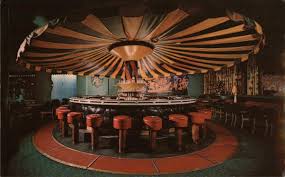 Hotel bar, cocktail bar, hotel. The Carousel Bar And Lounge New Orleans La Postcard