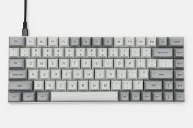 Black And White Gradient Keycaps Vortex Race 3 Mechanical Keyboard Keyboard Mechanic Vortex