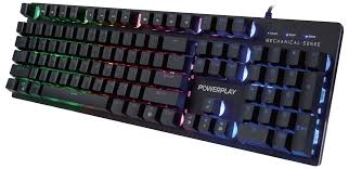 Shop the latest blue computer keyboard deals on aliexpress. Powerplay E Blue Mechanical Sense Gaming Keyboard Pc In Stock Buy Now At Mighty Ape Nz