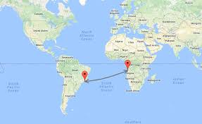 The solid line is the actual flight path, the red dashed line is the. 9 Wonderfully Obscure Long Haul Flights Airtreks