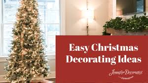 To avoid a busy look on your tree, decorate your christmas tree with a variety of garlands from plain to fancy. Christmas Decorating Ideas Christmas Decorations Youtube