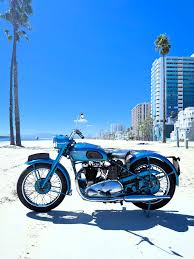Image result for Blue 1951 Motorcycle
